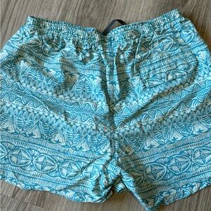 Men’s 5”baggies Patagonia shorts size large.